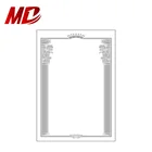 Hot stamping Anti-fake Watermarked paper security certificate paper for Certificate, certificate of honor