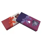 Ribbon Decorated Elegant Color Chocolate Paper Box With Dividers