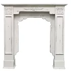 Luckywind English Style Moulding Decorative Indoor Used Fireplace Mantel, Indoor Freestanding Fireplace Mantel