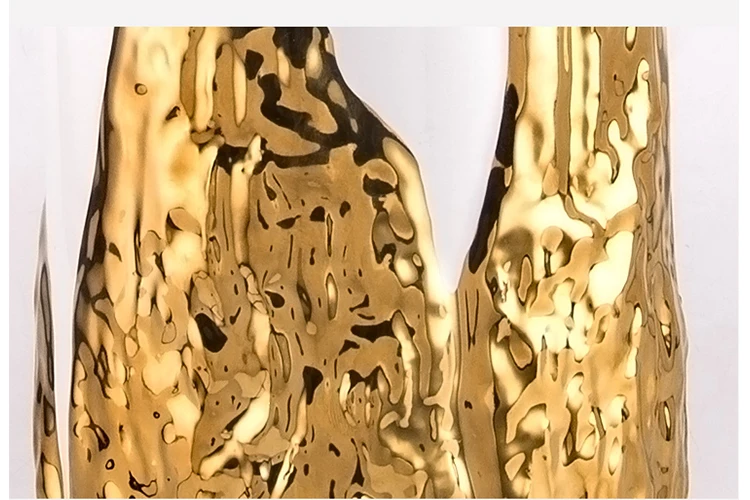 Chinese new style handmade fabric shade porcelain vase ceramic home hotel desk table lamp