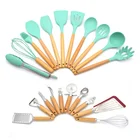 RTS 2019 Stainless Steel Kitchen Accessories Sets of 11 piece Silicone Kitchen Utensils Cooking Utensil