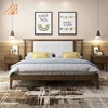 Nordic Simple Modern Wood Bedroom Sets Wood Bed For Home