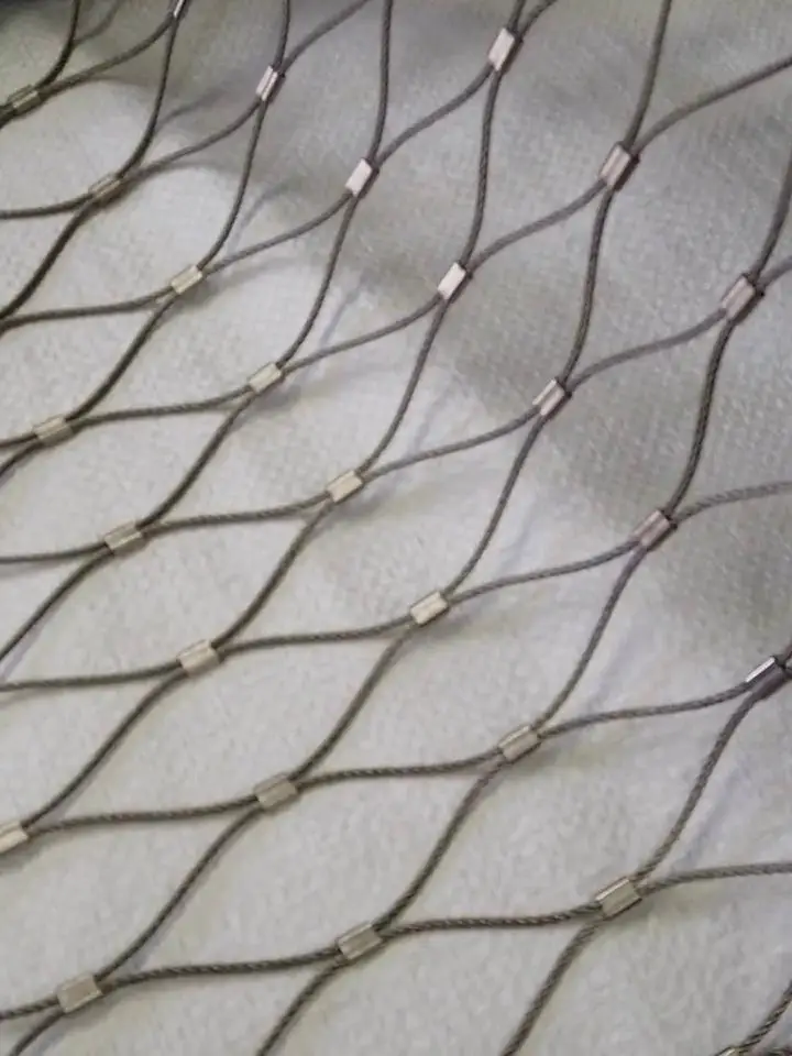 Sus 304 316 316l Stainless Steel Security Cable Mesh,Safety Wire Mesh