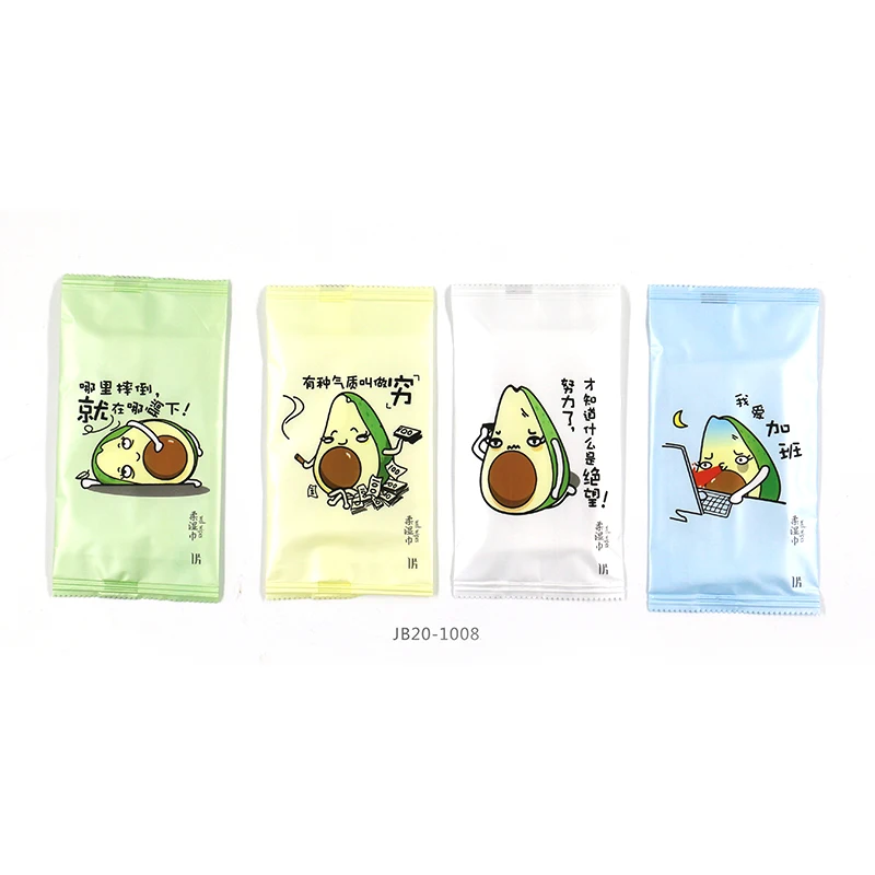 Individual pack restaurant wet wipes single wet tissue accept oem