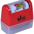 Identity Theft Protection roller Stamp Guard Your ID customized pattern and logo stamps