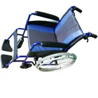 W2020 lightweight aluminum manual wheelchair with hand and push to lock brake