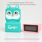 Custom Plastic Children Name Self Inking Rubber Stamp