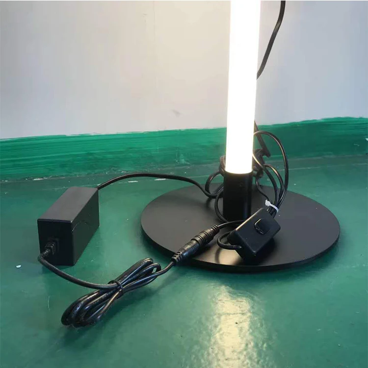 Factory price 360 degree luminous slim acrylicstraight LED linear tube for living room bedroom table light