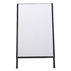 Double sided PVC Poster board display stand with handle for exhibiting