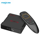 2019 New Magicsee N5 NOVA RK3318 Quad-core 64bit Android TV BOX 2.4G Voice Remote support Bluetooth 4.0
