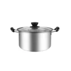 stainless steel 410# magnetic material food casserole dish for promotion