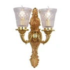 Brass lamp on the wall for Restaurant hotel home Decoration indoor bedroom vintage style Lighting LED reading wall mp