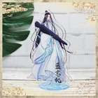 Custom Clear Acrylic Anime Standee Keychain Charms