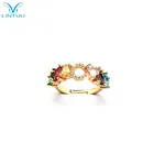 2019 valentines gift colorful love letter adjust ring