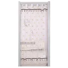 insect middle east embroidered sliding door curtain panel for girls