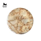 werzalit dining marble round table top set