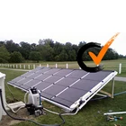 Flat Panel Air Conditioning System Application solar water heater for swimming pool