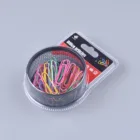 School Clips Wholesale Good Price 60pcs Mixed Color Adjustable School Office Bookmarks Stationery Clips