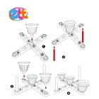 Ring Toss Toys 2 In 1 Kids Plastic Throwing Ring Toss Yard Shooting Sports Games Toys