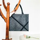 Wholesale Simple New Design Felt Shopping Tote Bag Manufacturer Lady Fashion handbag