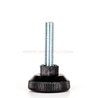 Furniture Leg Plastic Adjustable Feet Hdpe Plastic Adjustable Feet With Screw For Furniture Leg