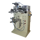 ce semi auto glass bottle screen printing machine