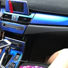 Car-Styling New 3D/5D Carbon Fiber Car Interior Center Console Color Change Molding Sticker Decals For BMW 2 Series 4 Door