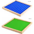 Wood YOBANG Montessori Game Wooden Hundred Board Number Chart Grid Educational For Kids