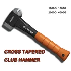 Face Sledge Hammer Special Cross Tapered Striking Face Material Recyclable Sledge Hammer Head