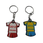 Factory wholesale custom pvc 3d soft rubber keychain