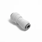 Pipe Fittings Straight Fitting Plastic Quick Male Straight Water Pipe Tube Connector RO Water Fittings