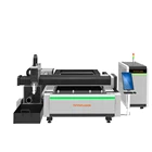 High speed 500W/1000W/2000W automatic fiber laser cutter machine stainless steel plate laser cutting machine