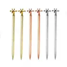 Promotional Slim Metal Ballpoint Pen Rose Gold Giraffe Pen