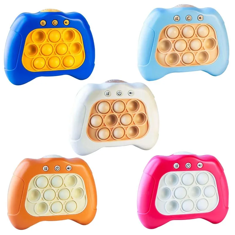 Pt Quick Push Jogo Eletr Nico Pop Light Up Puzzle Bubble Push Pop