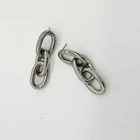 2020 Jewelry Gifts Plated Nickel Iron Chain Shape Hoop Earrings For Women