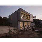 New structure unique technology 1 bedroom wooden cabin/prefab villa/chalet for sale