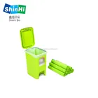 Custom cornstarch 100% biodegradable compostable plastic garbage roll bags
