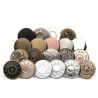 New style High quality Classic antique button 17mm accessories and rivets custom logo denim metal tack button for jeans