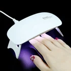 Uv Lamp Tstory 45s/60s Time Switch Nail Phototherapy Machine Mini Sun 6w Uv Nail Lamp