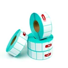 Sticker Type 100 X 150 Mm Roll Blank Direct Thermal Paper Labels Sticker For All Type Printer