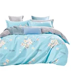 custom bedding set flower 100% cotton home for adults luxury