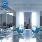 High quality laminated smart glass for bathroom