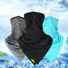 Wholesale Sunscreen Neck Protection Summer Cycling Equipment Scarf Neck Women Face Ice Silk Cotton Neck Gaiter