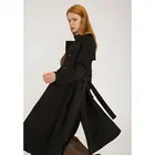 OEM ODM autumn long trench coats for winter women