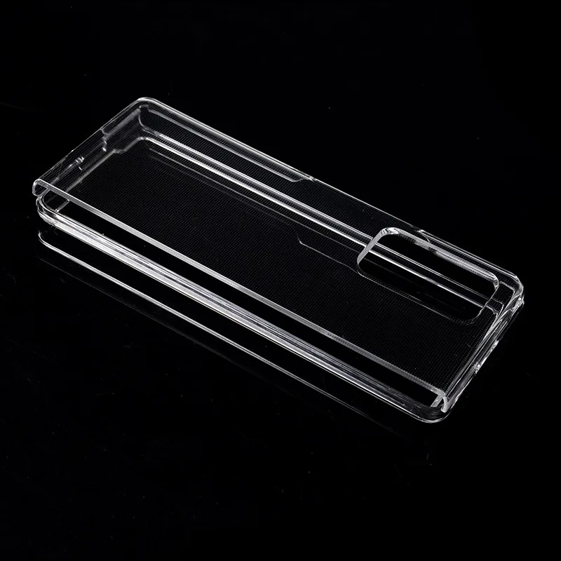2020 New Phone Case Ultra-Thin Transparent Clear PC Hard Protective Case For Samsung Galaxy Z Fold 2 5G