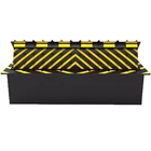 Heavy Duty Traffic Barrier Steel Plate Hydraulic Roadblock Automatic Flip Spike Road Blocker
