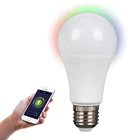 Logo Customization Changing Bulb Stepless Dimmable Color Changing Led Light Bulb Smart Wifi Rgb 10w Smd Led Bulb A60