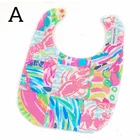 Wholesale Personalized Soft Cute Cotton Lilly Inspired Baby Bibs