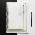 A4 Notebook Simple Brief Blank Notebook Use For Office School Notebook