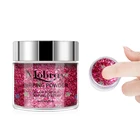 New Product 2020 Private Label OEM Glitter Color Holographic Gel Nails Clear Acrylic Powder Clear bulk